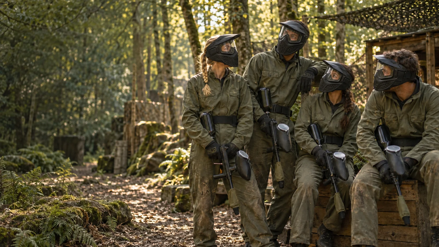 Original Countrywide Paintball campaign artwork